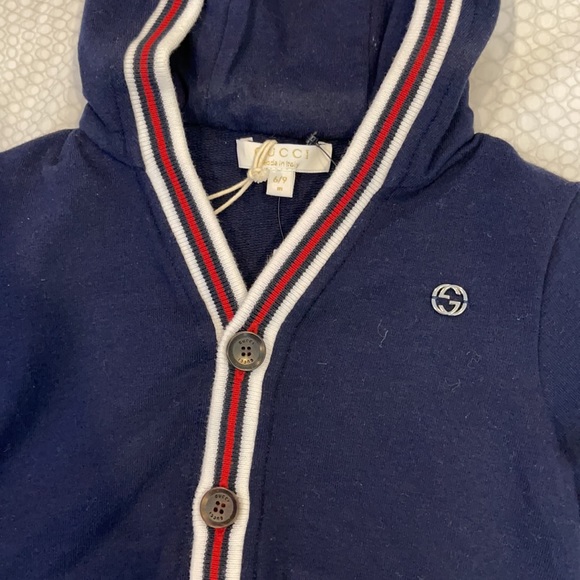 💥🎊🎉SOLD🎉🎊💥Gucci infant hooded sweater - Picture 3 of 5
